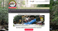 Desktop Screenshot of paddleinnrafting.com